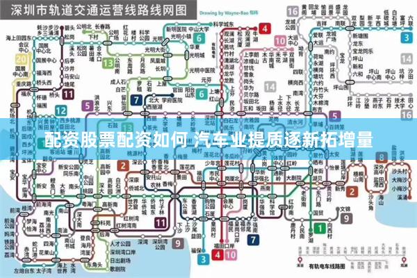 配资股票配资如何 汽车业提质逐新拓增量