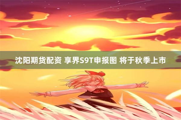 沈阳期货配资 享界S9T申报图 将于秋季上市