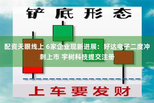配资天眼线上 6家企业现新进展：好达电子二度冲刺上市 宇树科技提交注册