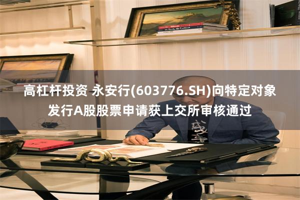 高杠杆投资 永安行(603776.SH)向特定对象发行A股股票申请获上交所审核通过