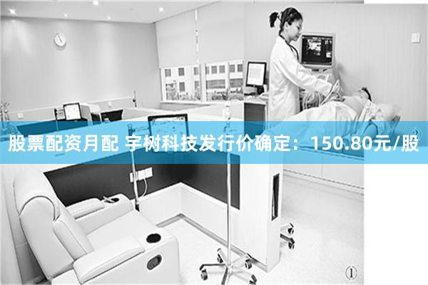 股票配资月配 宇树科技发行价确定：150.80元/股