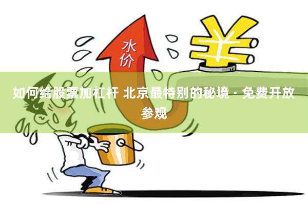 如何给股票加杠杆 北京最特别的秘境 · 免费开放参观