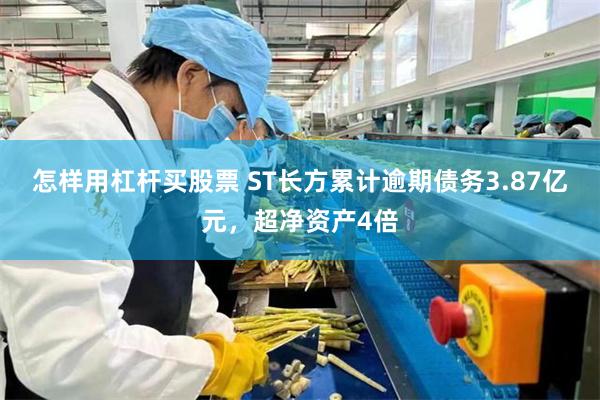 怎样用杠杆买股票 ST长方累计逾期债务3.87亿元，超净资产4倍